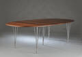 Piet Hein. Superellipse bord, palisander
