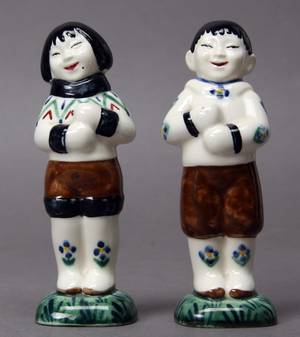 Aluminia. Børnehjælpsfigurer 2