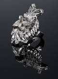 Diamantring - ca. 0.28 ct.