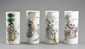 Kinesiske vaser af porcelæn 4