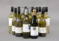 Samling hvidvine 16 flasker