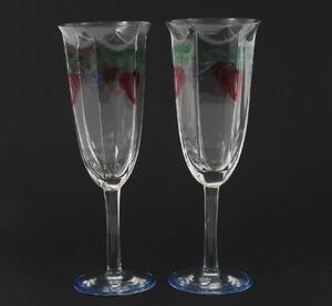 Champagneglas ett par, Maja, Orrefors