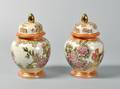 Kinesiske lågkrukker af porcelæn 2