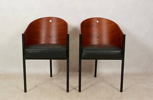 STOLAR, 1 par, Costes, Philippe Starck, Aleph, Driade. Italien. 1980-tal.