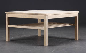 Coco Interior. Sofabord, massiv sæbebehandlet eg