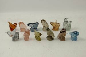 Glasskulpturer, 12 st