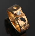Diamantring ca. 0.25 ct. 