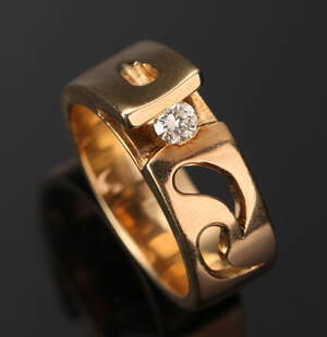 Diamantring ca. 0.25 ct.