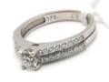 Ring vitguld 18K