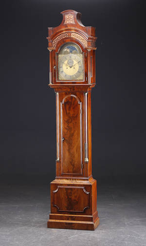 George III standur, mahogni