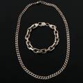 HALSBAND OCH ARMBAND, Silver, 2 delar