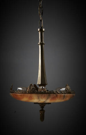 Takarmatur i alabaster