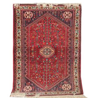 Handknuten matta, orientalisk