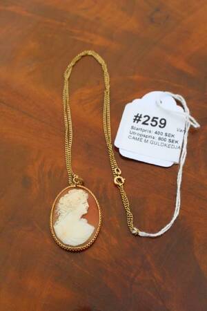 CAMÉ M GULDKEDJA 18K