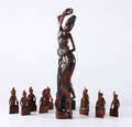 Træfigurer fra Bali 12 