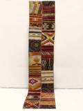 Gallerimatta, Handsydd patchwork, 396x80