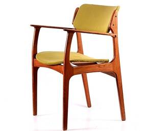 KARMSTOL, teak, modell 50, Erik Buck, Danmark.