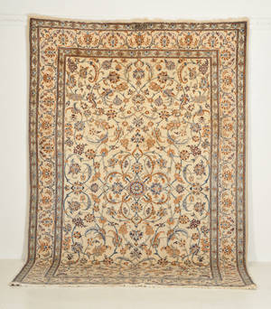 Persisk Nain tæppe, 295x195 cm.
