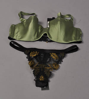 I.D  Sarrieri Lingeri, sæt Silke lingeri, str. 85C40