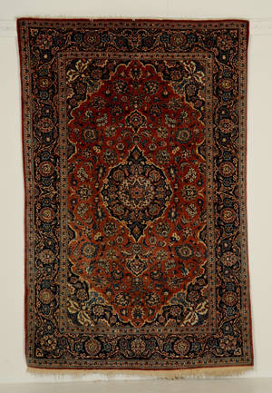 Persisk Keshan tæppe, 210x135 cm.