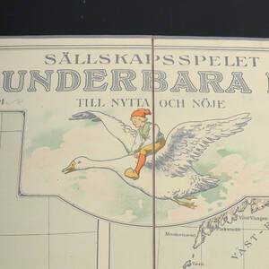 SPELPLAN, Nils Holgersons Underbara resa genom Sverige, 1907