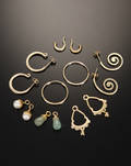 Spinning Jewelry. Ørestikker med vedhæng 7