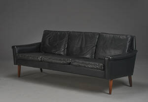 Tre-personers lædersofa