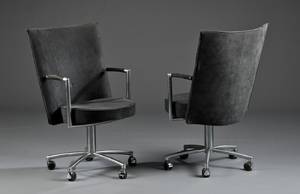 Johannes Foersom  Peter Hjort-Lorentzen.To Partner kontorstole, model EJ 80