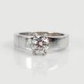 DIAMANTRING, ca0.80ct, vitguld 18k
