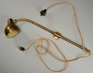 Wilhelm Lauritzen 1894-1984. Væglampe