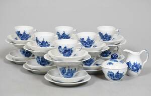 Kaffeservis, Blå Blomst, Royal Copenhagen