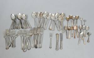 Bestickuppsättning, Chippendale, silver