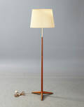 Golvlampa, teak, 1900-talets mitt