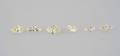6 Loose Marquise-cut Diamonds 1.14ct 6