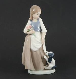 Figurin i porslin, Nao, Spanien