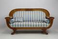SOFFA, mahogny, Karl Johan-stil