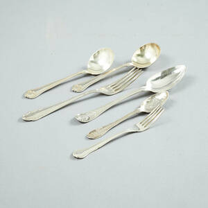 Bestick i silver udda modeller