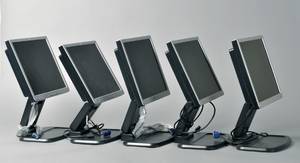 Hewlett Packard 17 tommer skærme, model HP1740 5