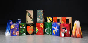 Samling Aalborg julesnaps, 1987,1994, 1996-98 2000-2008 20
