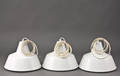 Louis Poulsen. Tre arbejdslamper, hvide 3