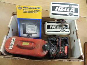 Diverse Låda Extraljus Bensindunk