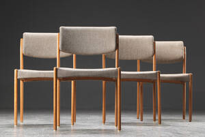 Bramin. Fire stole, eg og uld 4