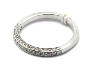 Ring vitguld 18K
