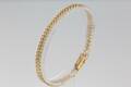 ARMBAND, fiskbenslänk, guld, 18 k, 13,9 g, 1956
