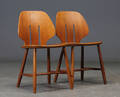 Ejvind A. Johansson. To stole af teak, model J67, 1963 2