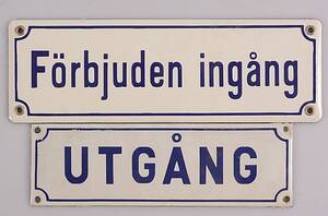 EMALJSKYLTAR, 2-stycken, 1900-tal.