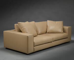 Rodolfo Dordoni for Minotti, sofa af læder Denne vare er sat til omsalg under nyt varenummer 4339912