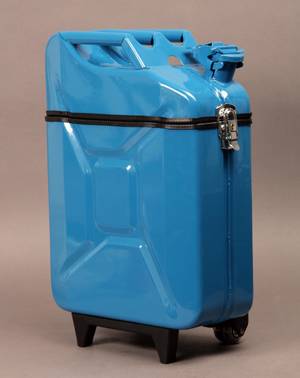 GasCase. Trolley, lyseblå