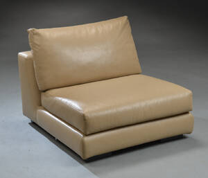 Rodolfo Dordoni for Minotti, loungemodul af læder