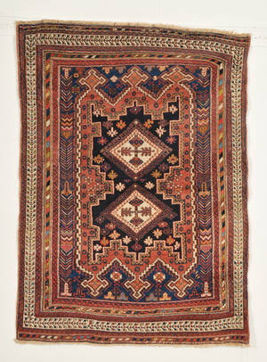 Persisk Afshar tæppe, 167x120 cm.